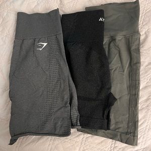 Gym shark abyl biker short bundle